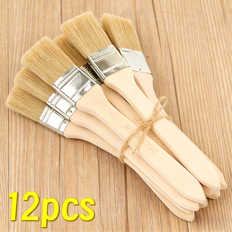 Furniture Hardware Supplies - 1-24Pcs Professional Paint Brushes Set with