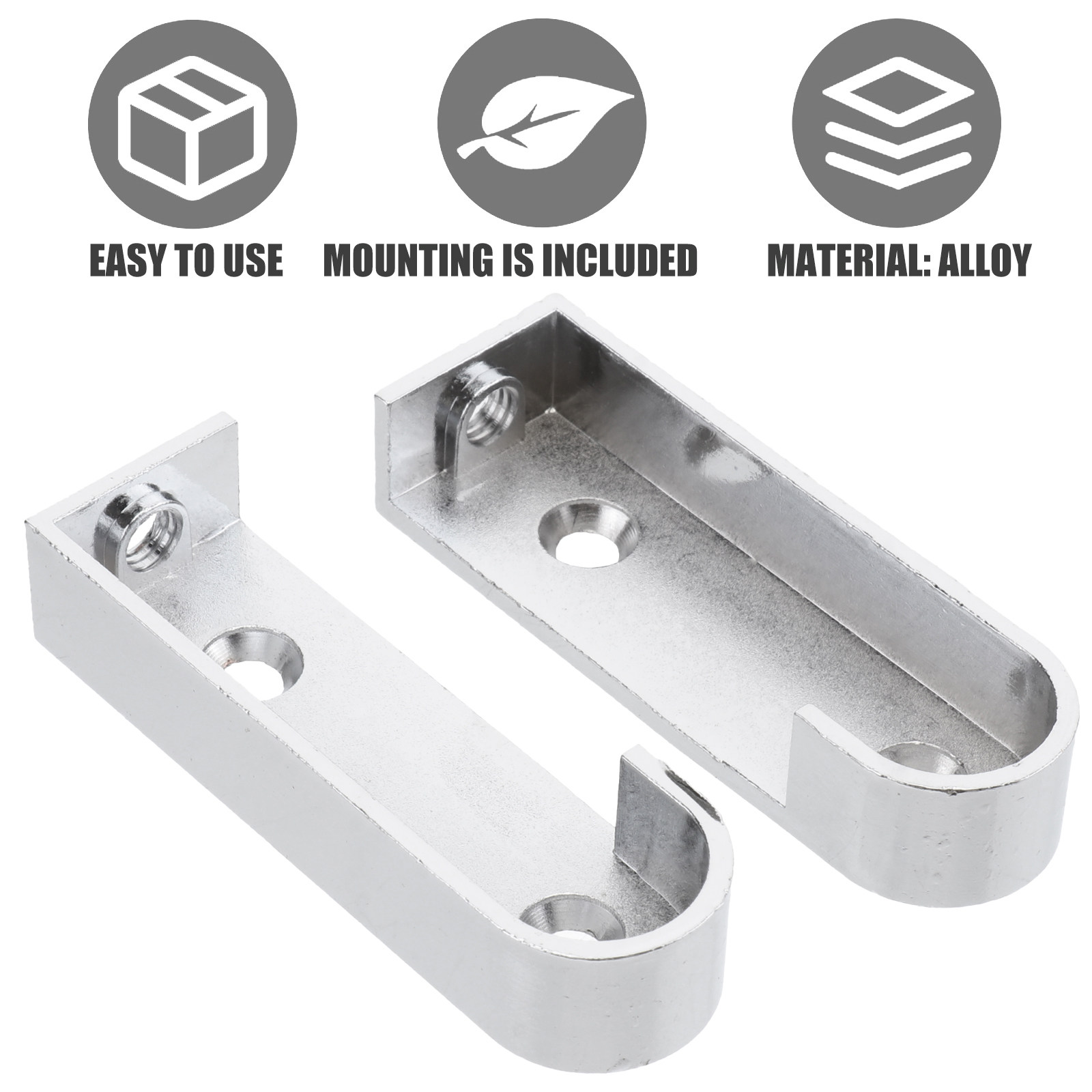 Furniture Hardware High End - 2Pcs High Quality Cast Metal Rod