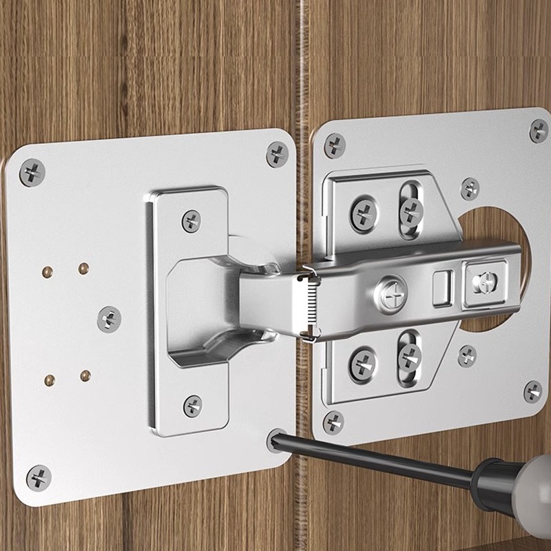 Furniture Hardware Repair - Stainless Steel Cabinet Door Hinge Repair