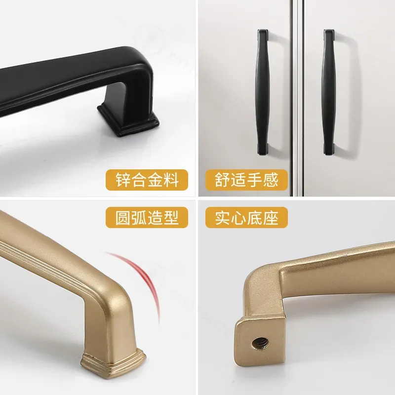 Yijia Black Cabinet Door Handl - đánh giá và giá Furniture Hardware Wholesale