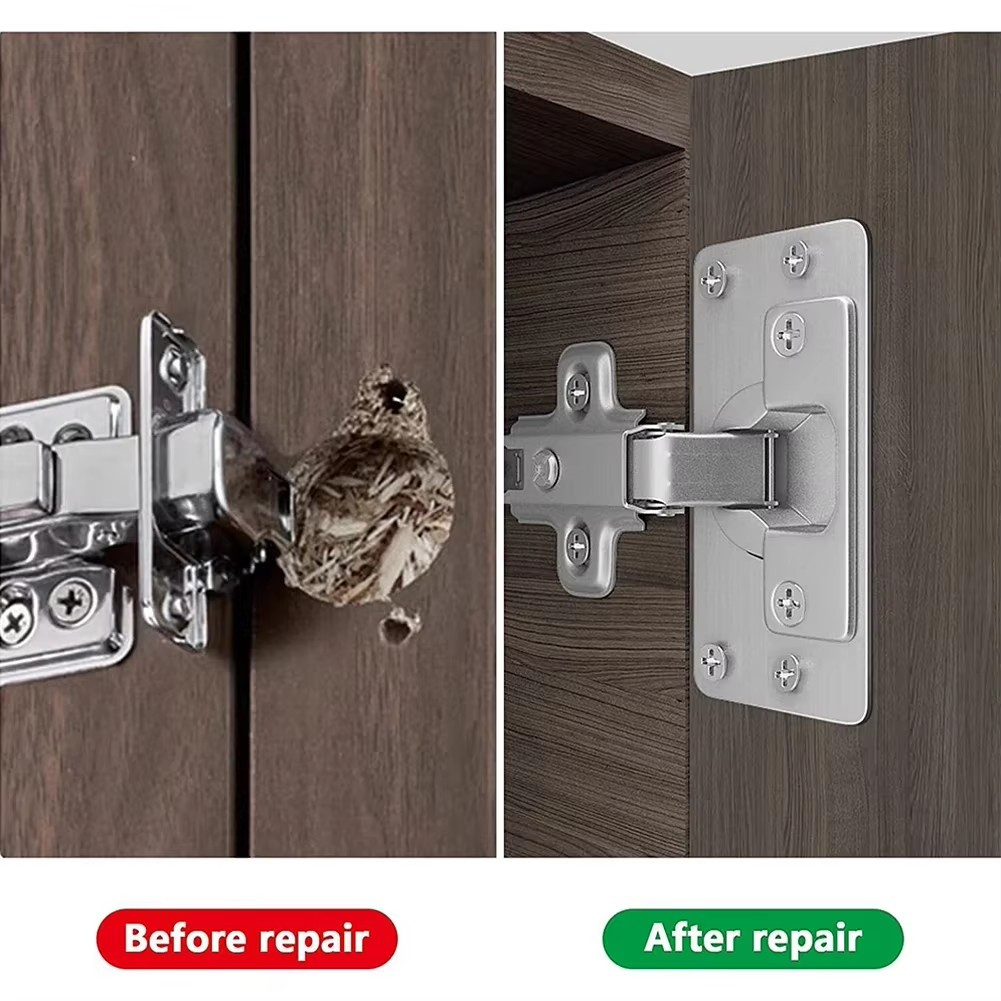 4Pair Hinge Repair Plate Cabin - đánh giá và giá Furniture Hardware Repair
