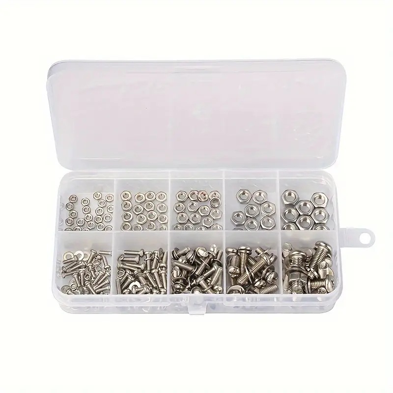 320PCS Hex Nuts & Bolts Set M2 - đánh giá và giá Furniture Hardware Repair