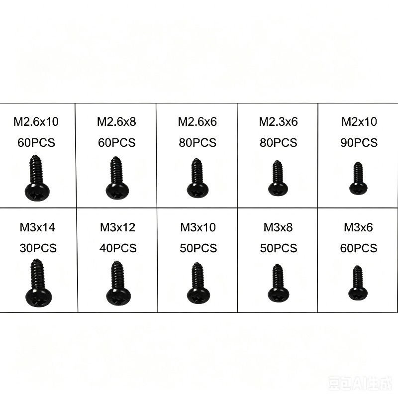 600 Pcs M2-M3 Black Torx Pan H - đánh giá và giá Furniture Hardware Repair