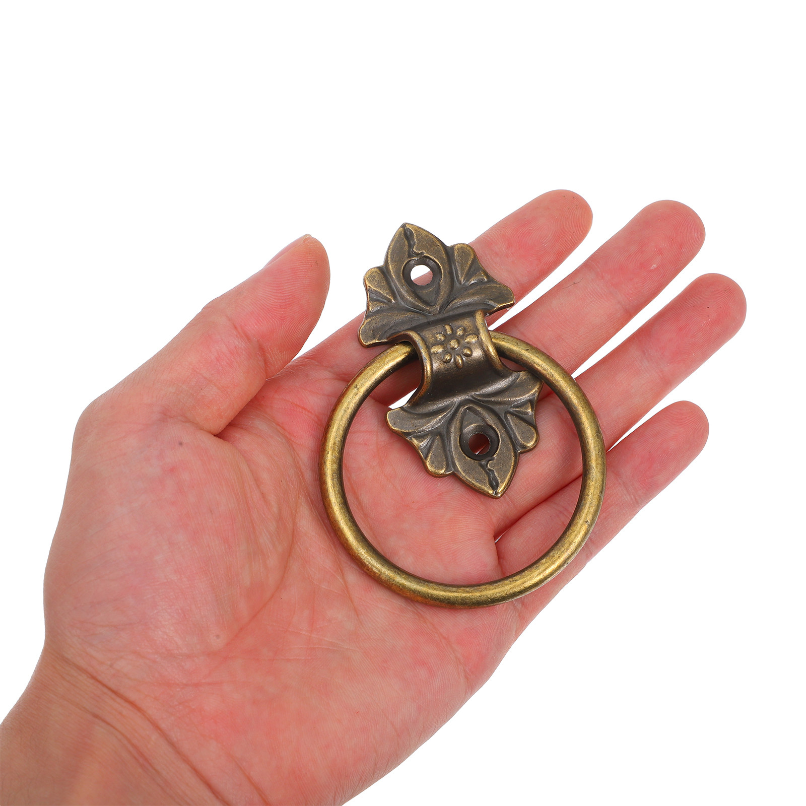2Pcs Vintage Style Round Ring  - đánh giá và giá Vintage Furniture Hardware Replacement