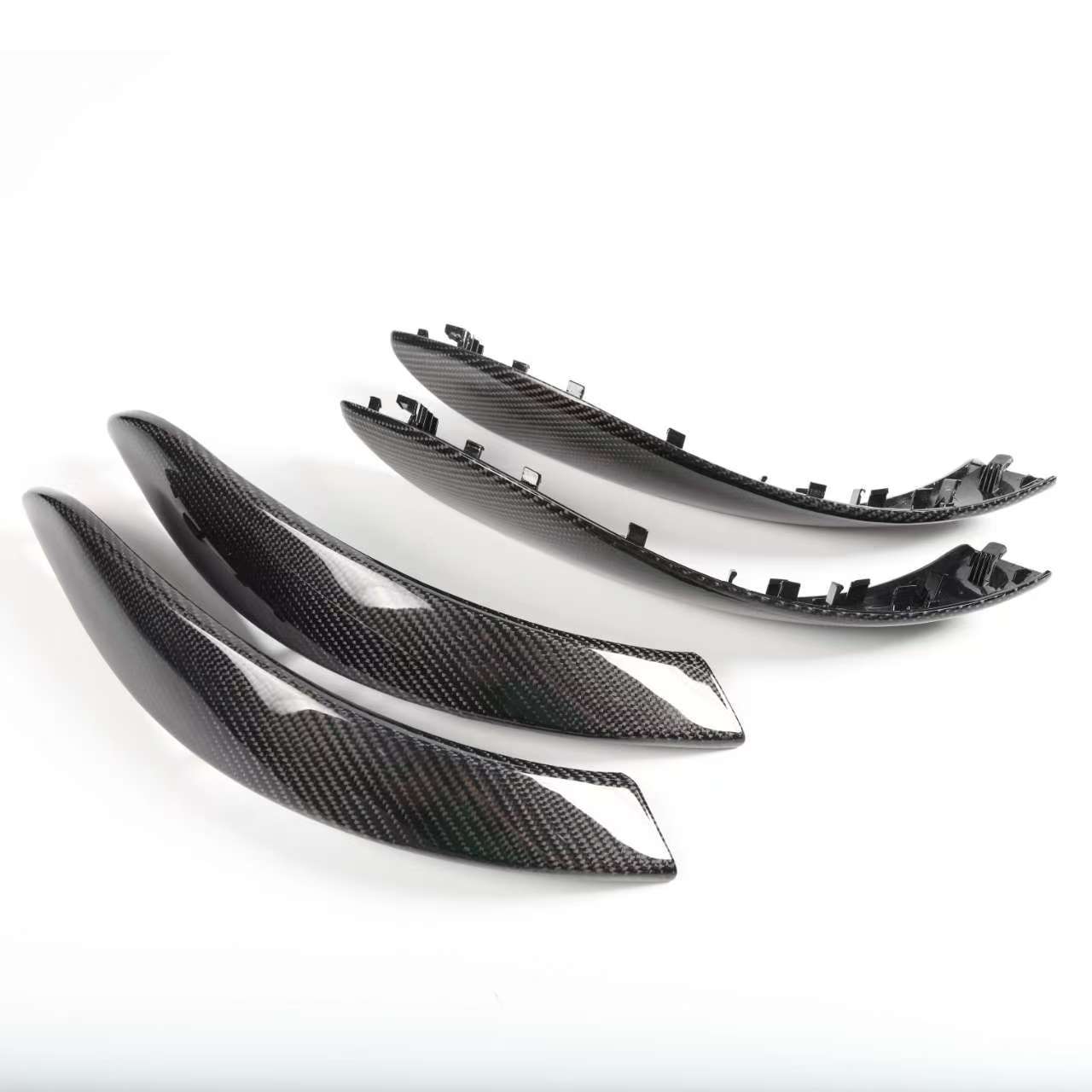Real Carbon Fiber Interior Car - đánh giá và giá Door Handle Bar
