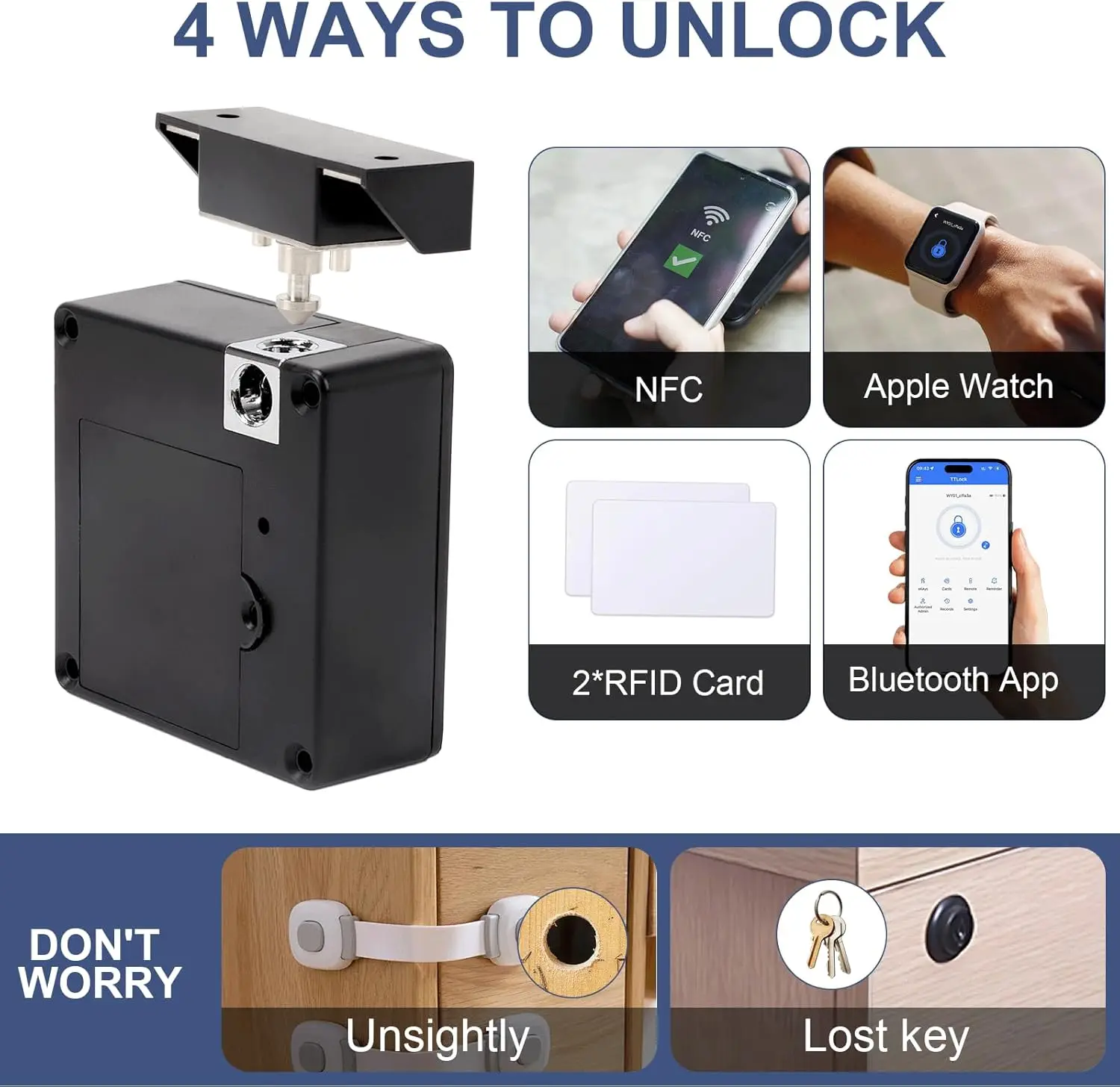 Mobile phone NFC smart locker  - đánh giá và giá Furniture Hardware Supplies