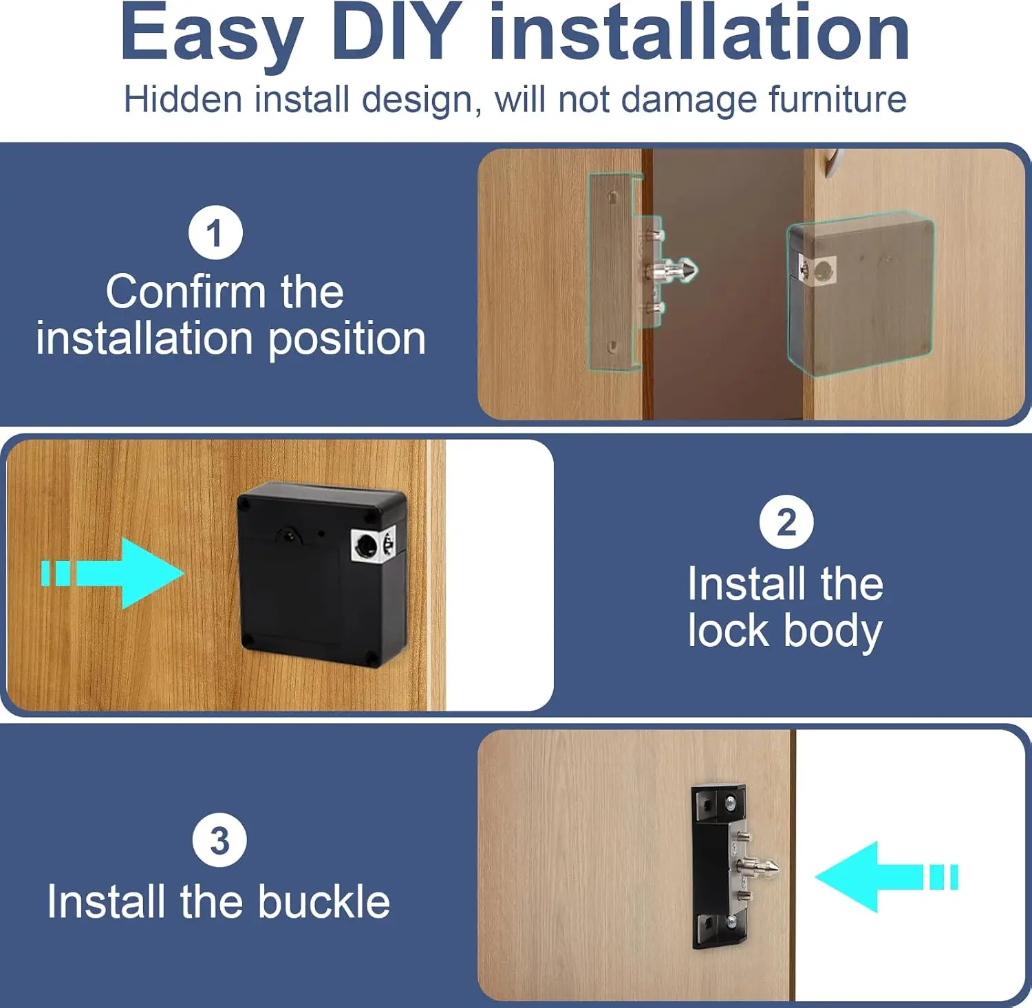 Mobile phone NFC smart locker  - đánh giá và giá Furniture Hardware Supplies