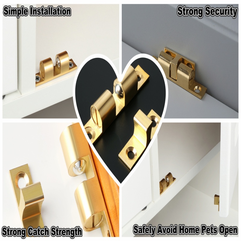 3/6pcs Cabinet Closet Door Bal - đánh giá và giá Furniture Hardware Supplies