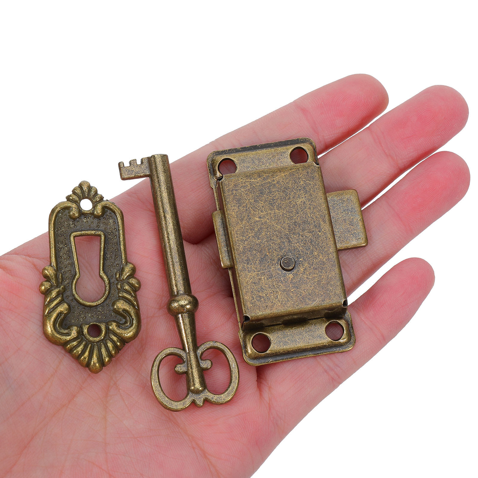 4Sets Retro Cabinet Locks Iron - đánh giá và giá Vintage Furniture Hardware Replacement