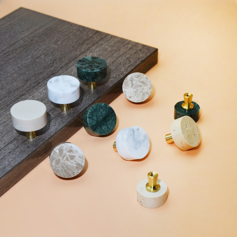 Marble Cabinet Handle Dark Gre - đánh giá và giá Furniture Hardware Wholesale