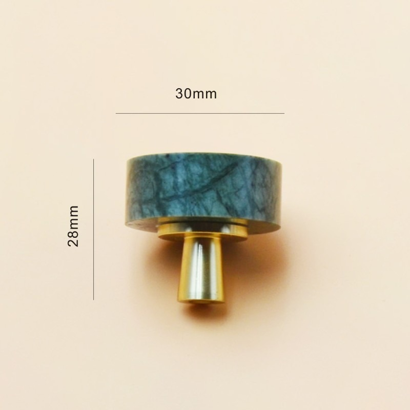 Marble Cabinet Handle Dark Gre - đánh giá và giá Furniture Hardware Wholesale