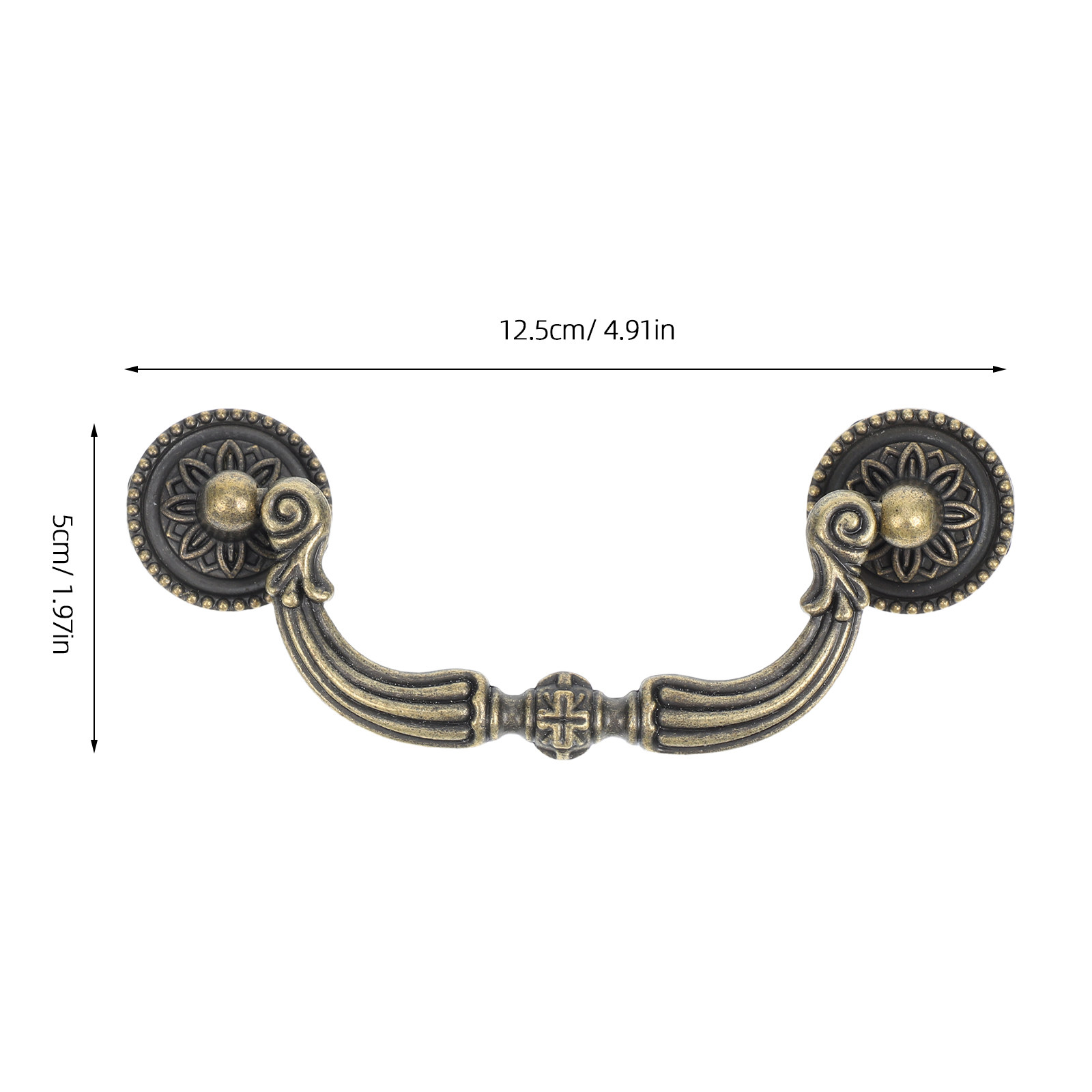 2Pcs Vintage Drawer Pull Handl - đánh giá và giá Vintage Furniture Hardware Replacement