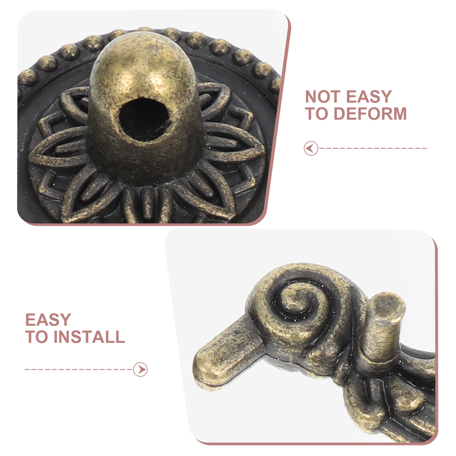 2Pcs Vintage Drawer Pull Handl - đánh giá và giá Vintage Furniture Hardware Replacement