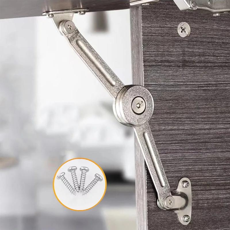 Lid Support Hinge Satin Nickel - đánh giá và giá Soft Close Hinge