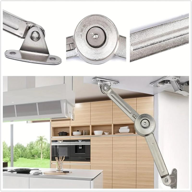 Lid Support Hinge Satin Nickel - đánh giá và giá Soft Close Hinge