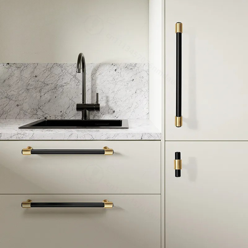 Modern Simple Nordic Black Gol - đánh giá và giá Furniture Hardware Wholesale