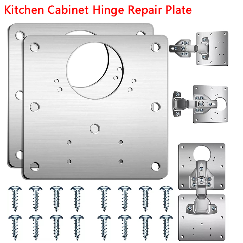 2/10Pcs Sets Hinge Repair Plat - đánh giá và giá Furniture Hardware Repair