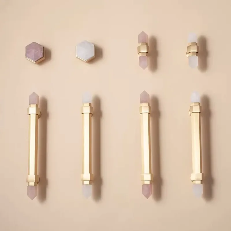 Natural Crystal Hexagonal Hard - đánh giá và giá Furniture Hardware High End