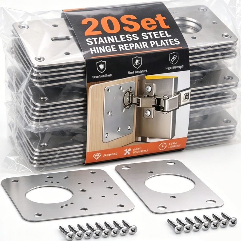 Cabinet Door Hinge Repair Plat - đánh giá và giá Furniture Hardware Repair