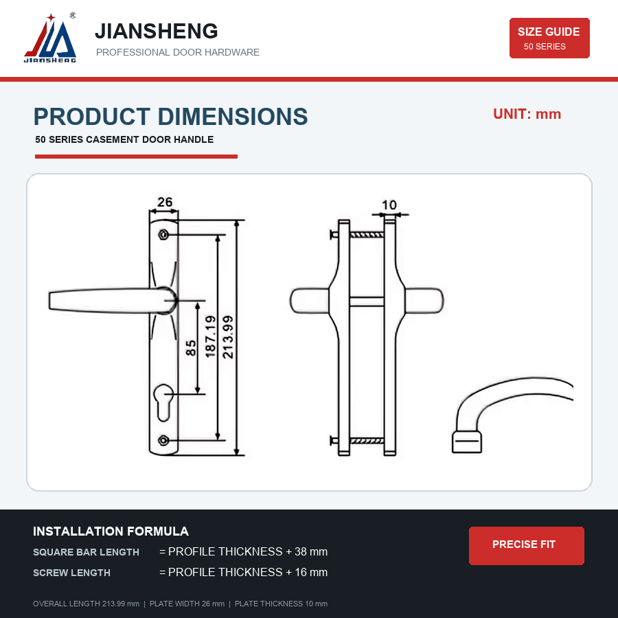 Double-Sided Aluminum Alloy Sl - đánh giá và giá Door Handle Bar