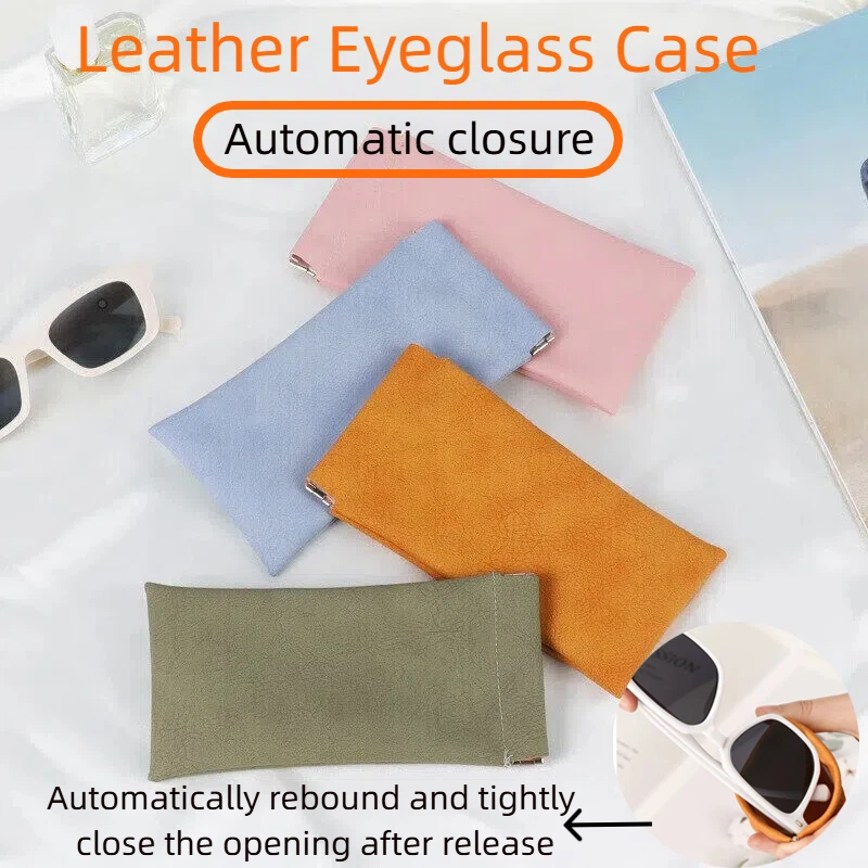 Unisex Leather Eyeglass Case P - đánh giá và giá Soft Close Hinge
