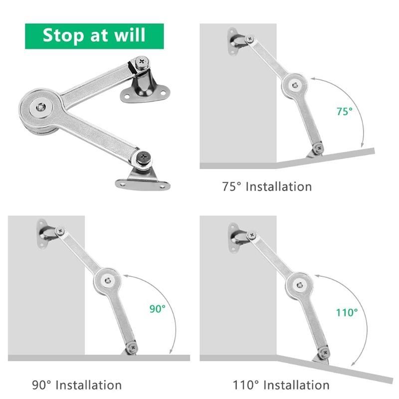 Hỗ trợ nắp chịu lực nặng 652F  - đánh giá và giá Soft Close Hinge