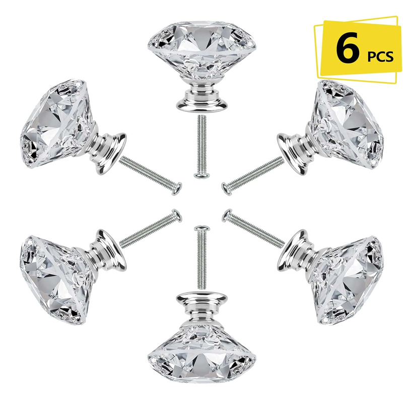 6Pcs Cabinet Knob with Screws  - đánh giá và giá Furniture Hardware Supplies