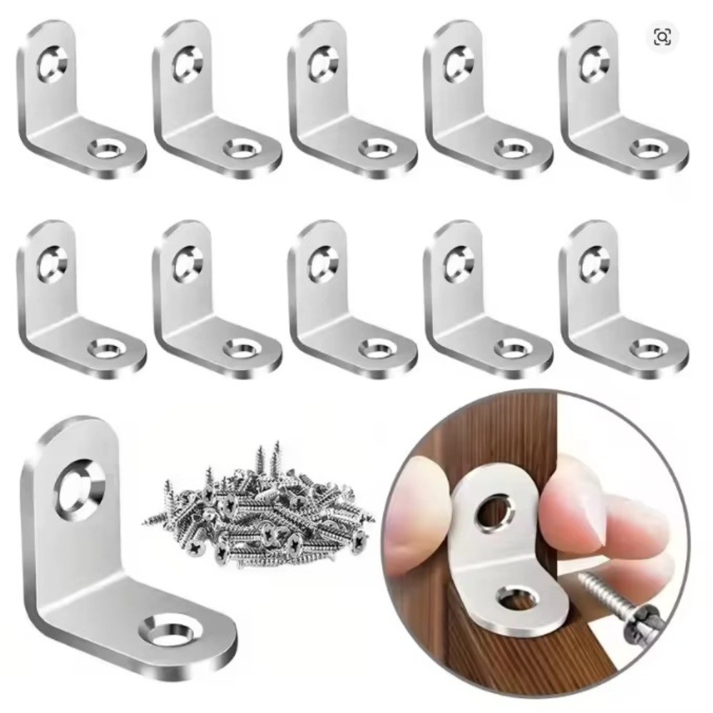 10pcs Stainless Steel Right An - đánh giá và giá Furniture Hardware Connectors