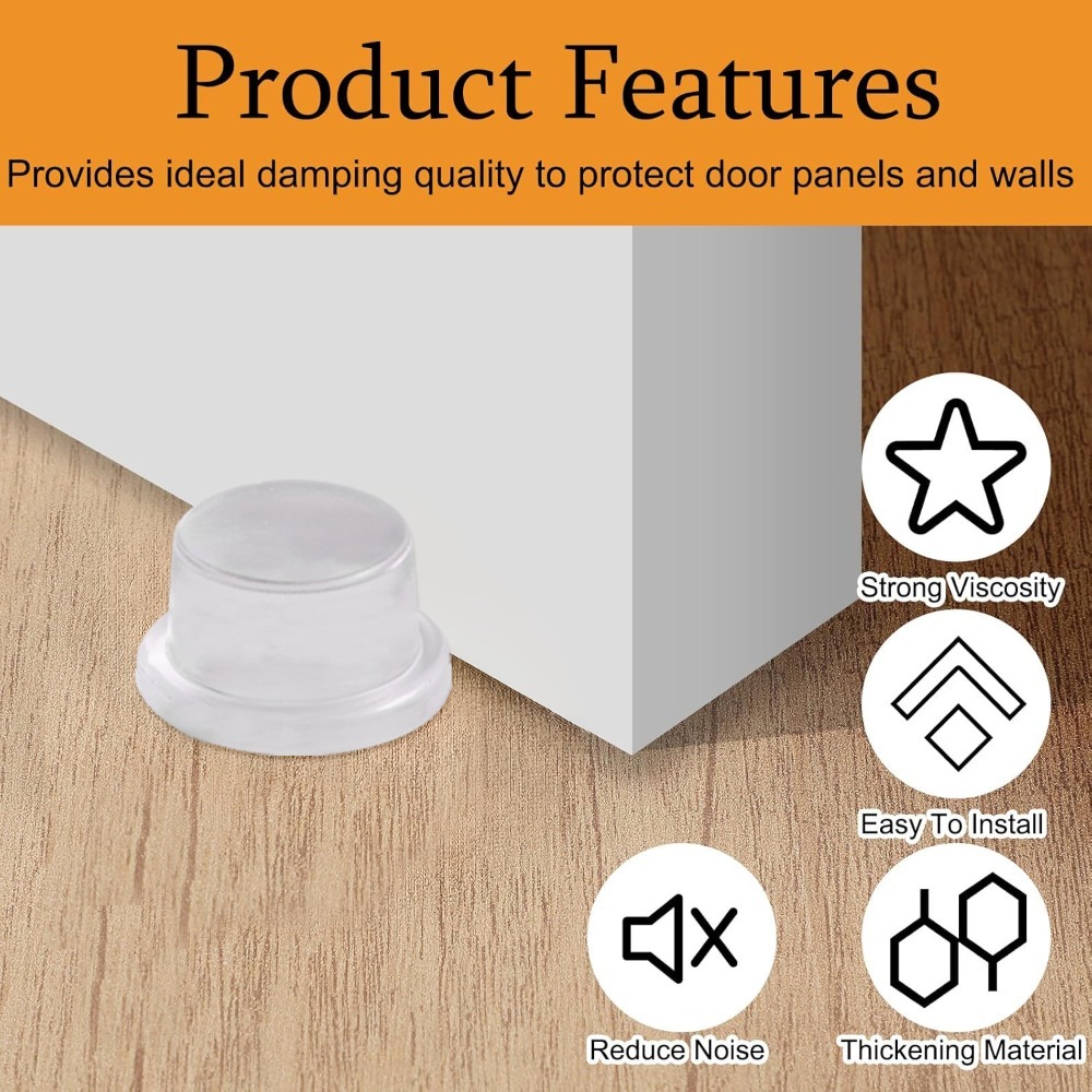 Silicone Door Stopper Wall Pro - đánh giá và giá Furniture Hardware Supplies