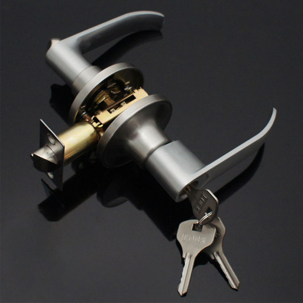 Door Lever Lock with 3 Keys En - đánh giá và giá Door Handle Bar