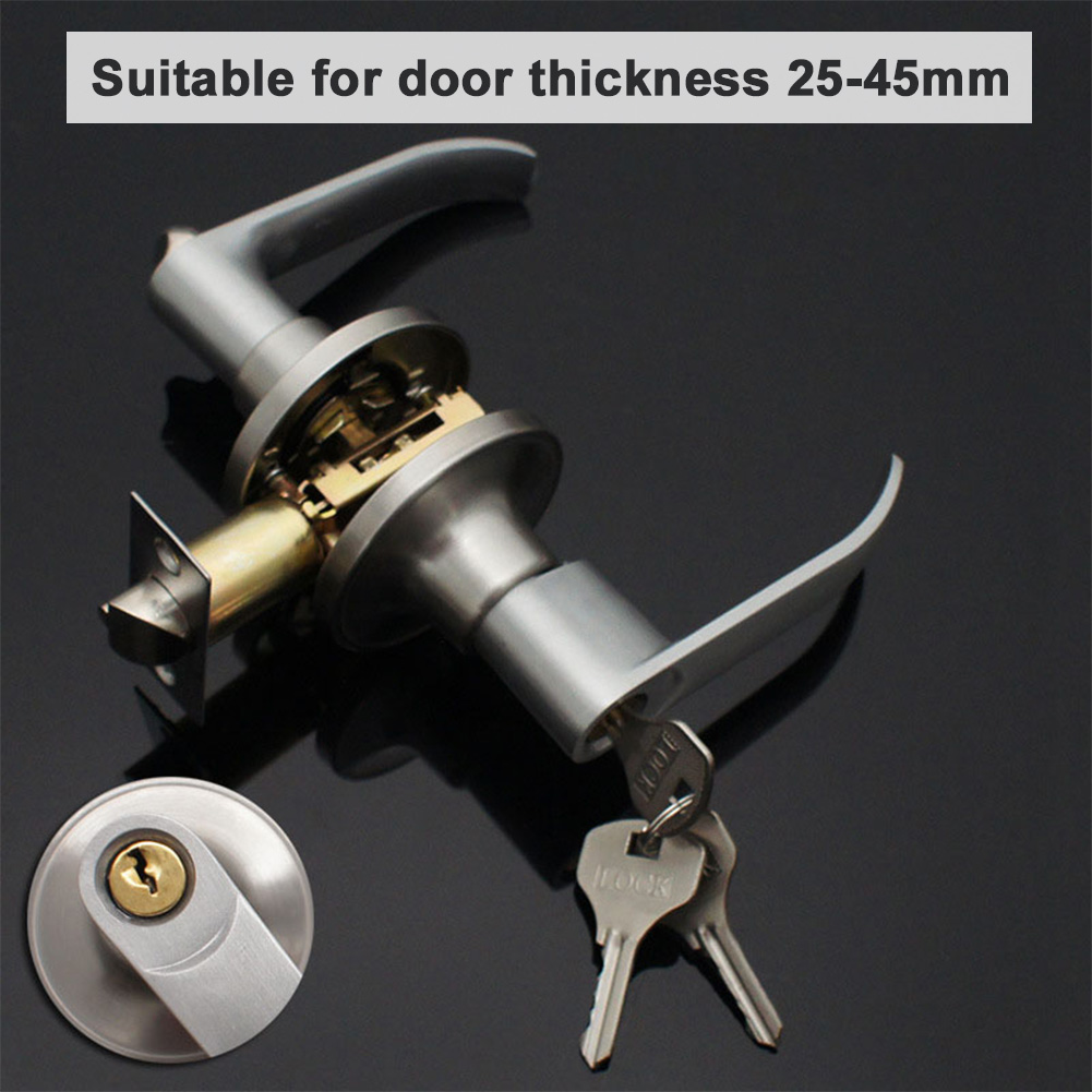Door Lever Lock with 3 Keys En - đánh giá và giá Door Handle Bar